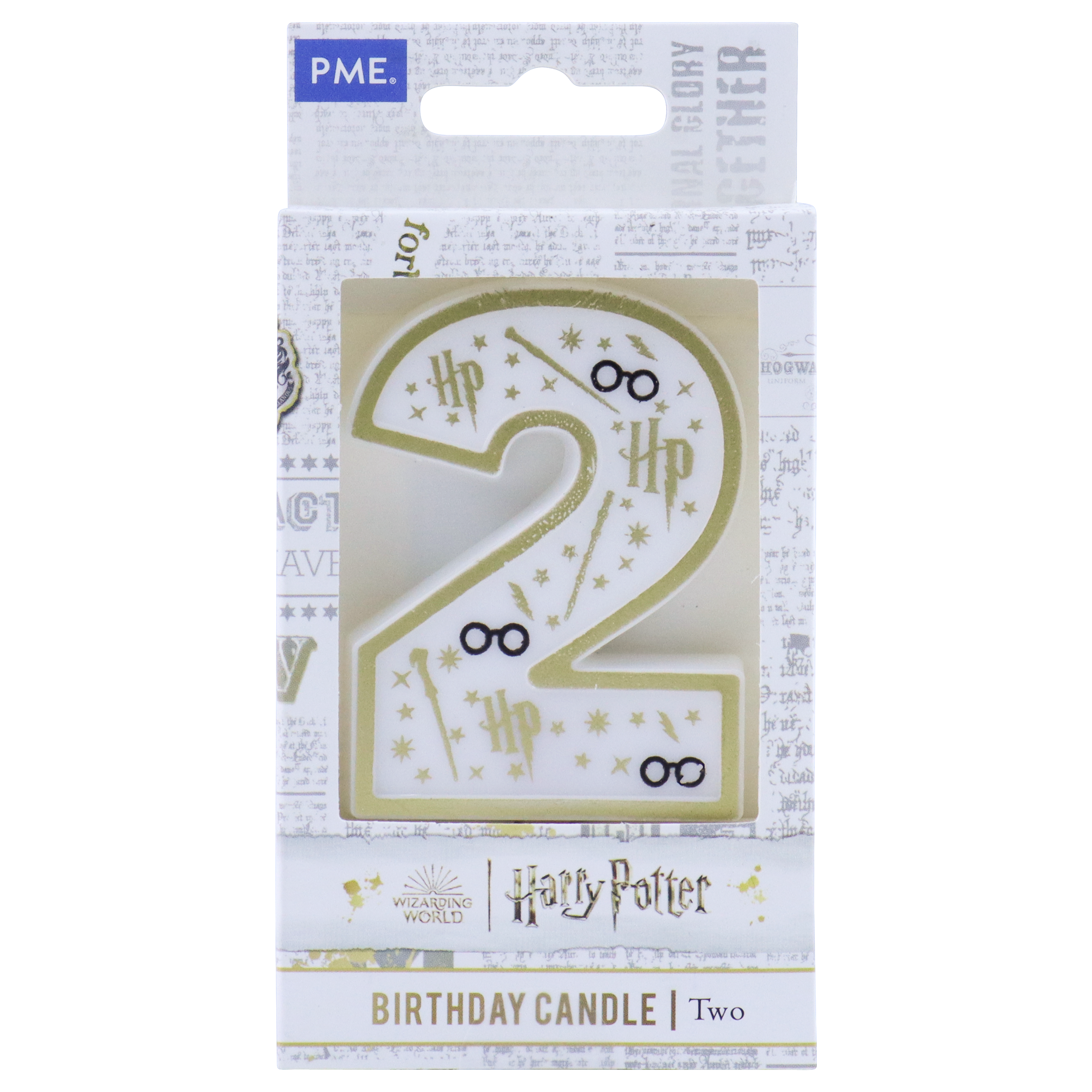 Bougie anniversaire 2 Harry Potter 1