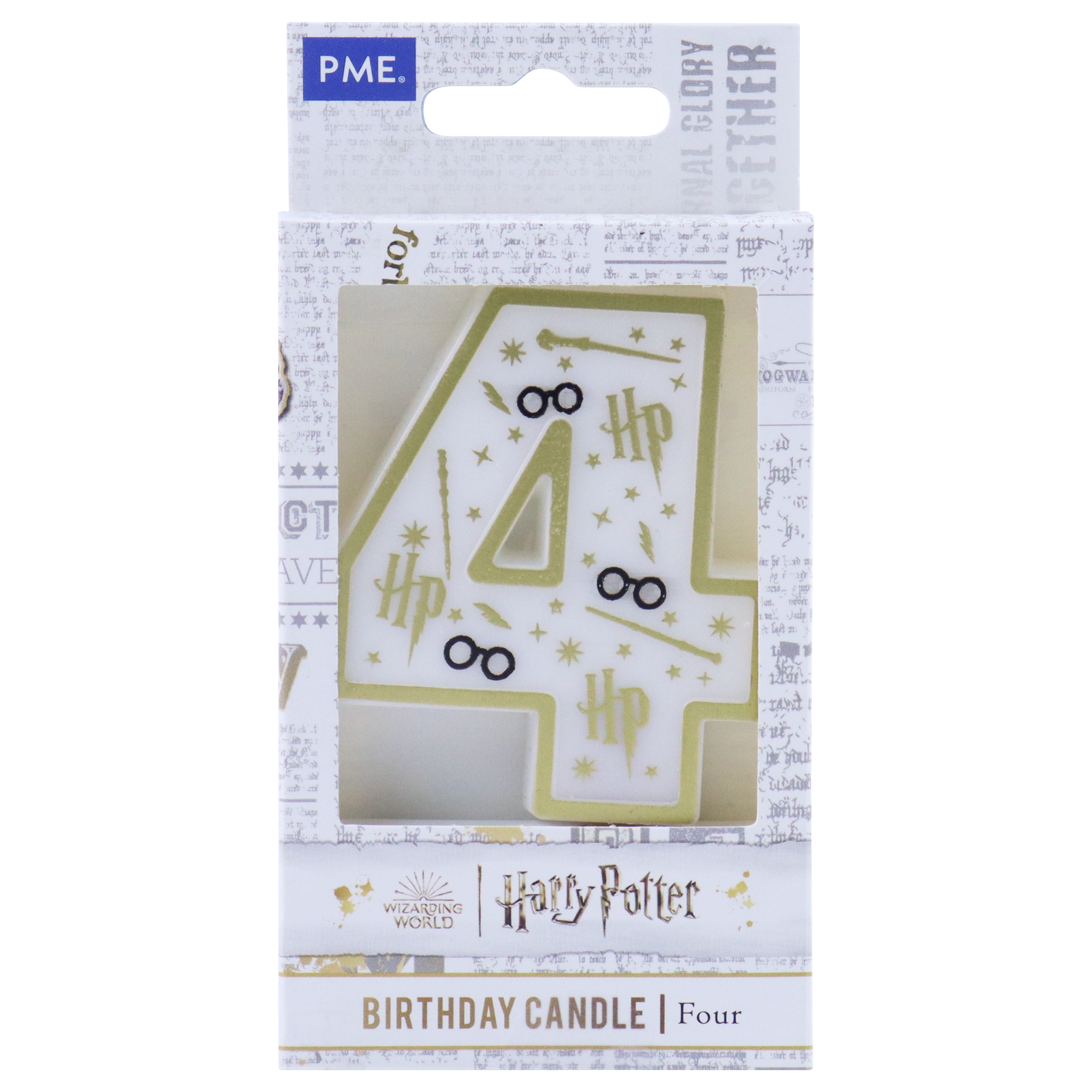 Bougie anniversaire 4 Harry Potter 3