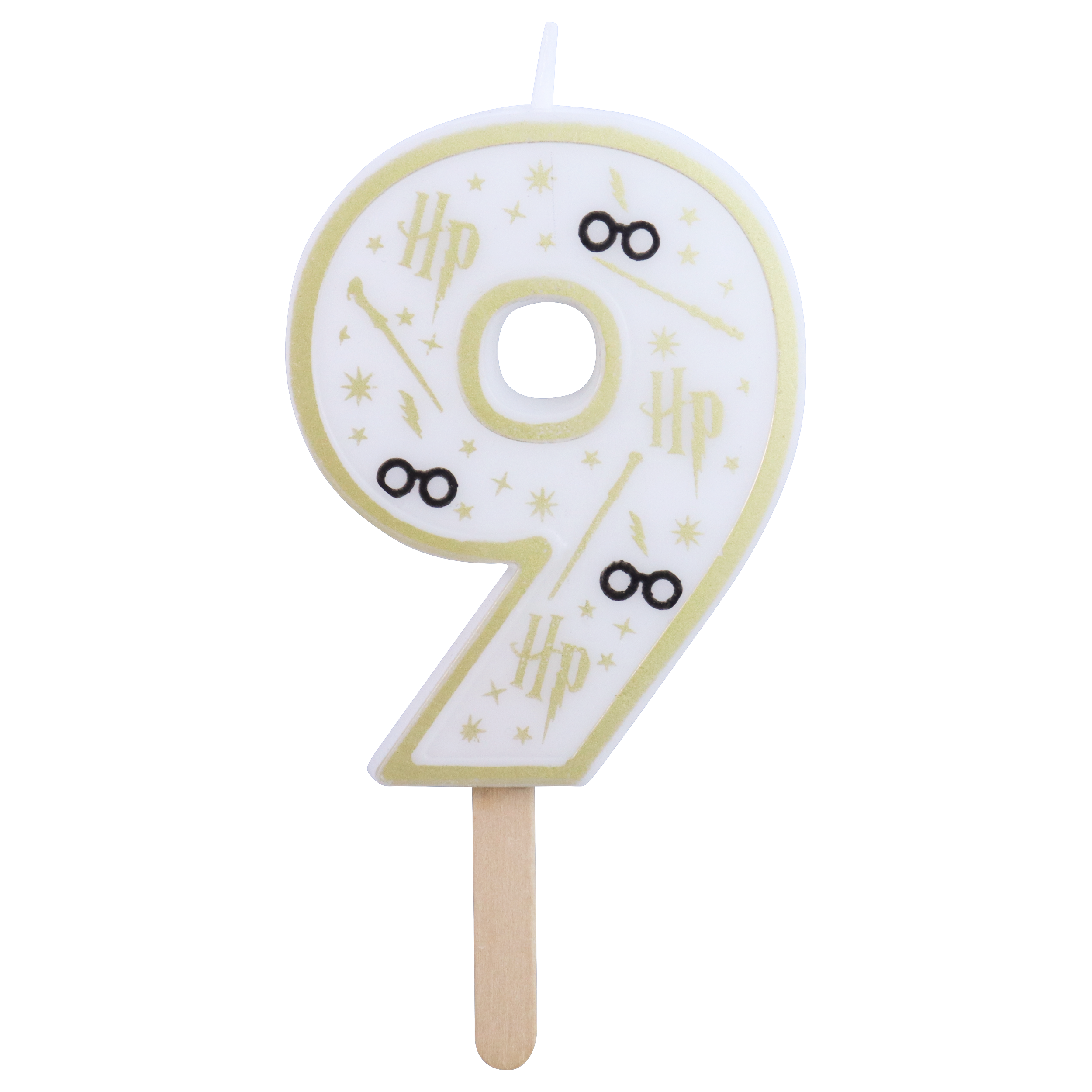 Bougie anniversaire 9 Harry Potter 4
