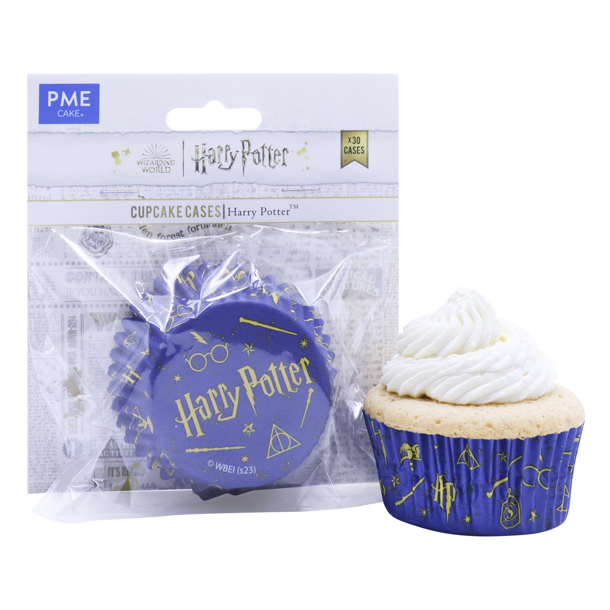 Caissette à cupcakes en Alu - Sachet Monde des sorciers 3