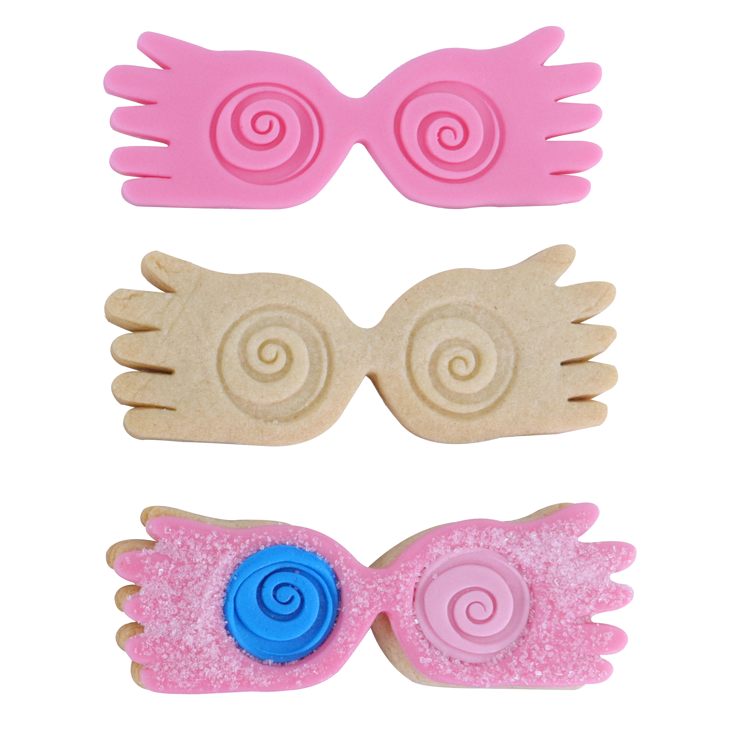 Emporte-pièces et coupeurs Lunettes Luna Lovegood 5