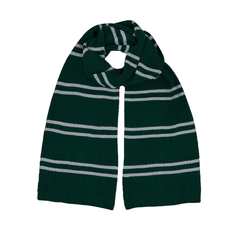 Écharpe tricoté Serpentard Lochaven - Harry Potter1