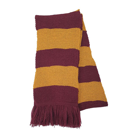 Écharpe tricoté à rayures Gryffondor Lochaven - Harry Potter