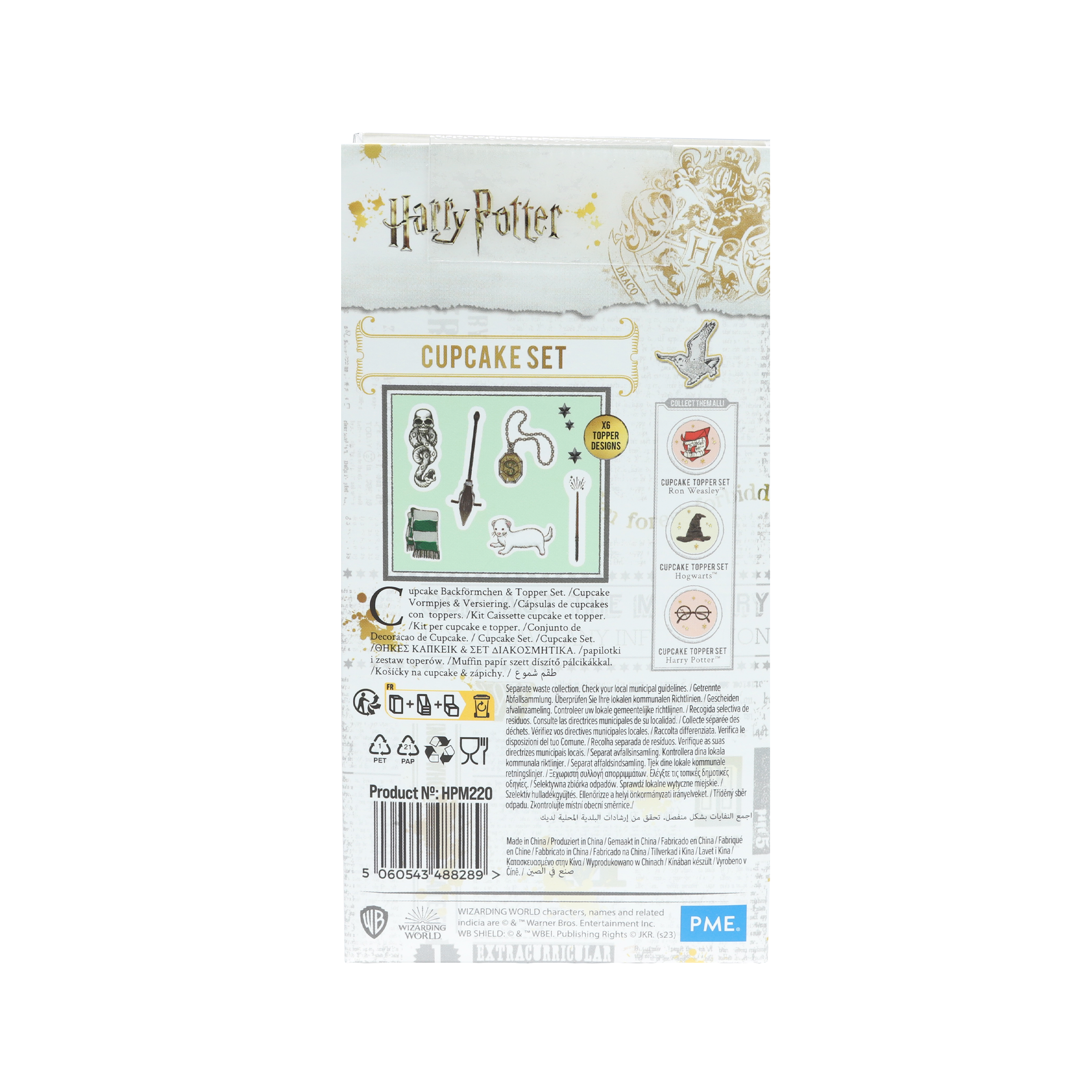 Caissettes cupcakes et Toppers Draco Malfoy 4