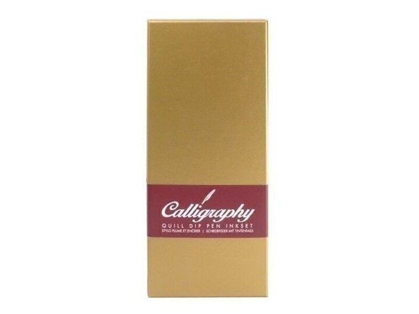 Coffret de calligraphie - plume rouge QISW000004(3)