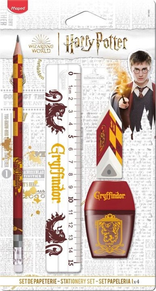 Set fournitures scolaires Maped Gryffondor - Harry Potter 981880