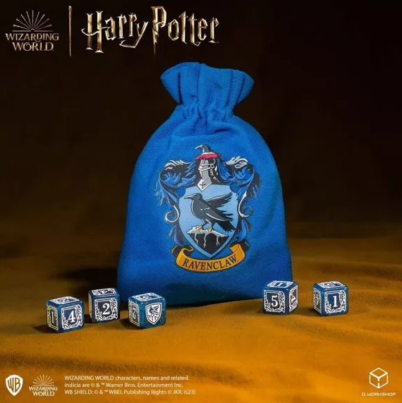 Dés et pochette Harry Potter Serdaigle 4