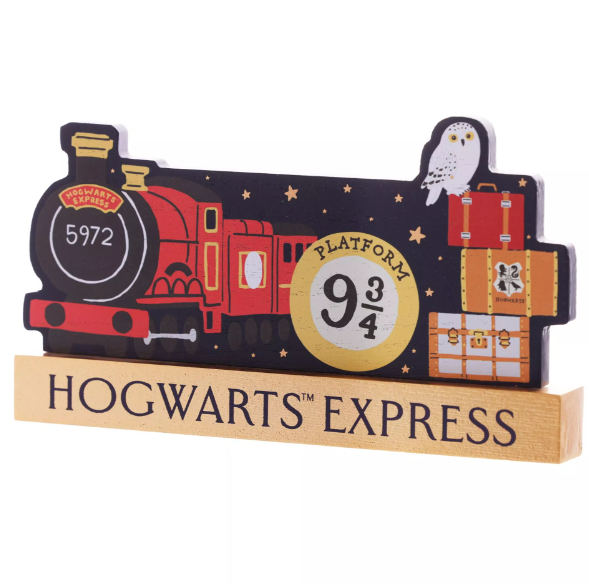 Plaque de cheminée Harry Potter Retour au Poudlard Express de Warner Bros 2