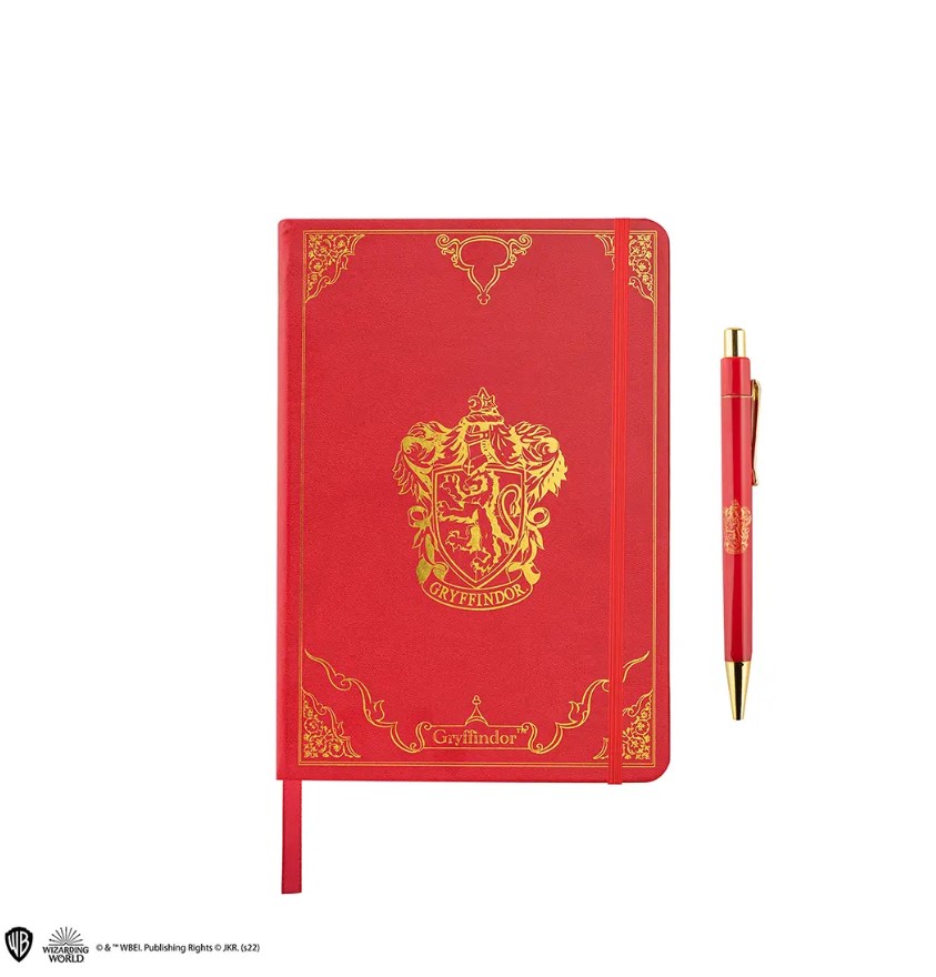 Carnet deluxe et stylo Gryffondor 21
