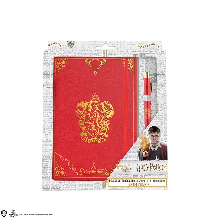 Carnet deluxe et stylo Gryffondor 24