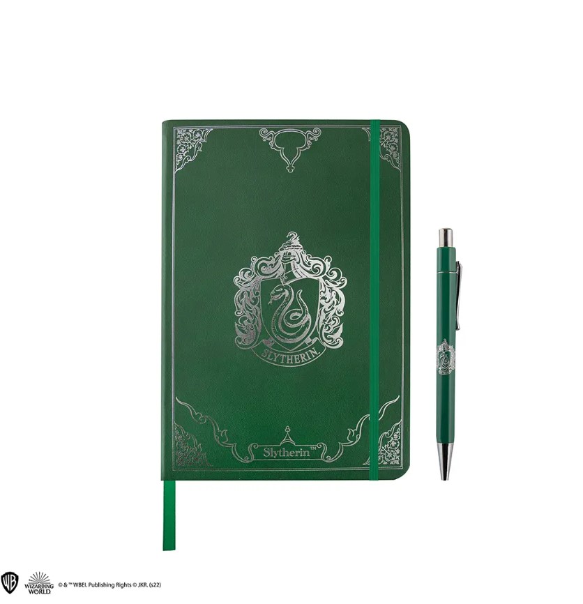 Carnet deluxe et stylo Serpentard 21