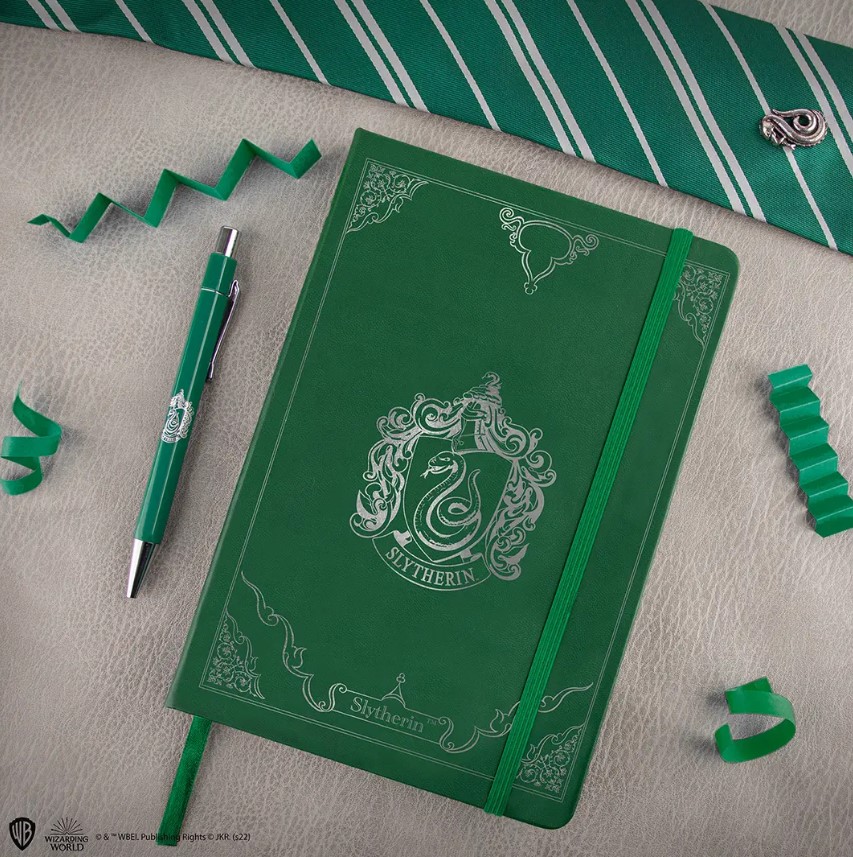 Carnet deluxe et stylo Serpentard 23