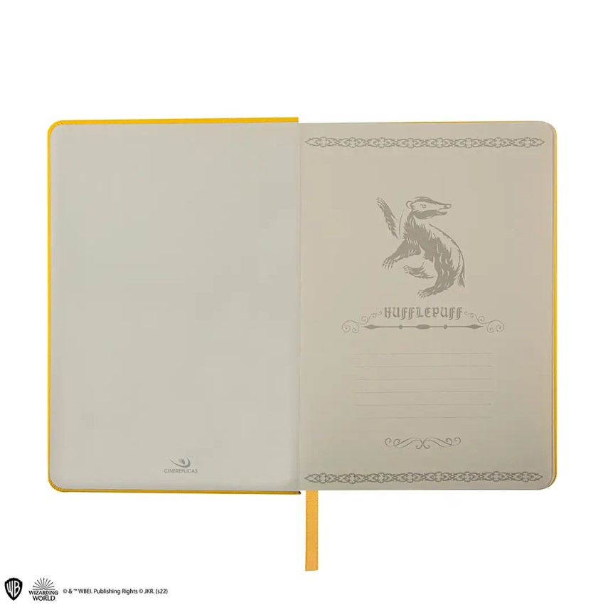 Carnet deluxe et stylo Poufsouffle 2