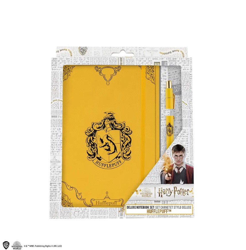 Carnet deluxe et stylo Poufsouffle 4