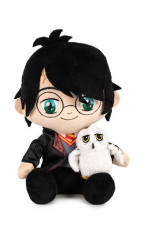 peluche mignonne harry avec hedwige