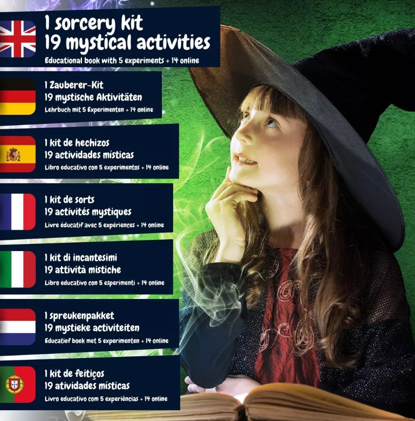 Kit scientifique sorcier pour enfants 3