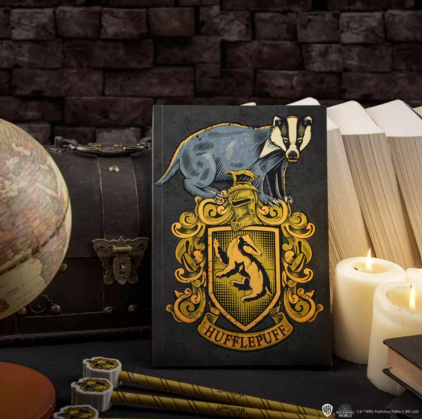 Carnet Poufsouffle 120 pages - Harry Potter 4