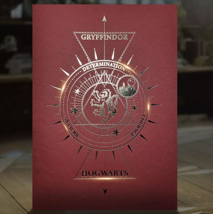Gryffondor poster en Dorure à chaud 1