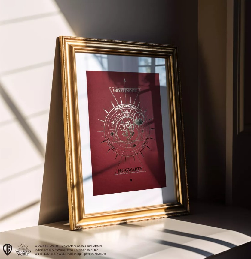 Gryffondor poster en Dorure à chaud 3