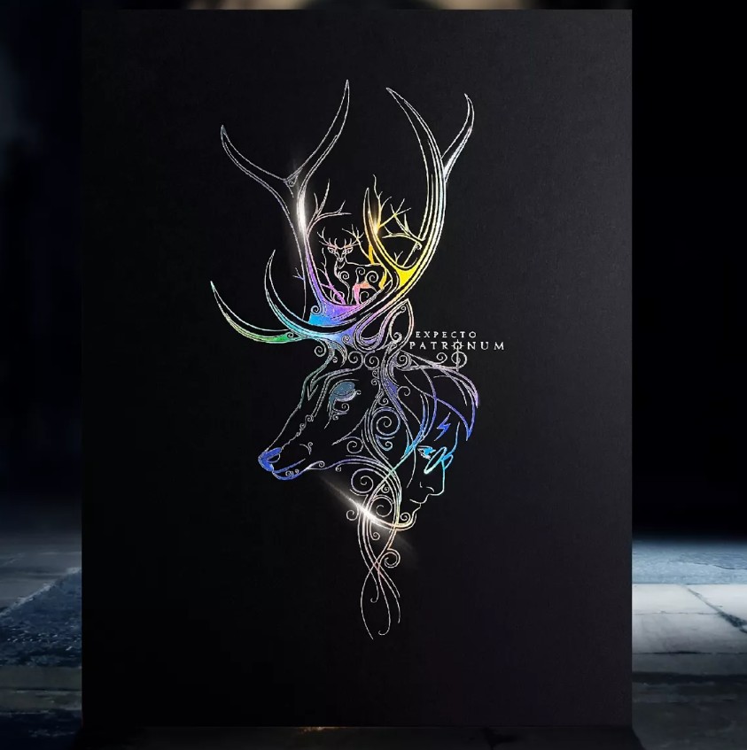 Affiche  Patronus poster en Dorure à chaud 2