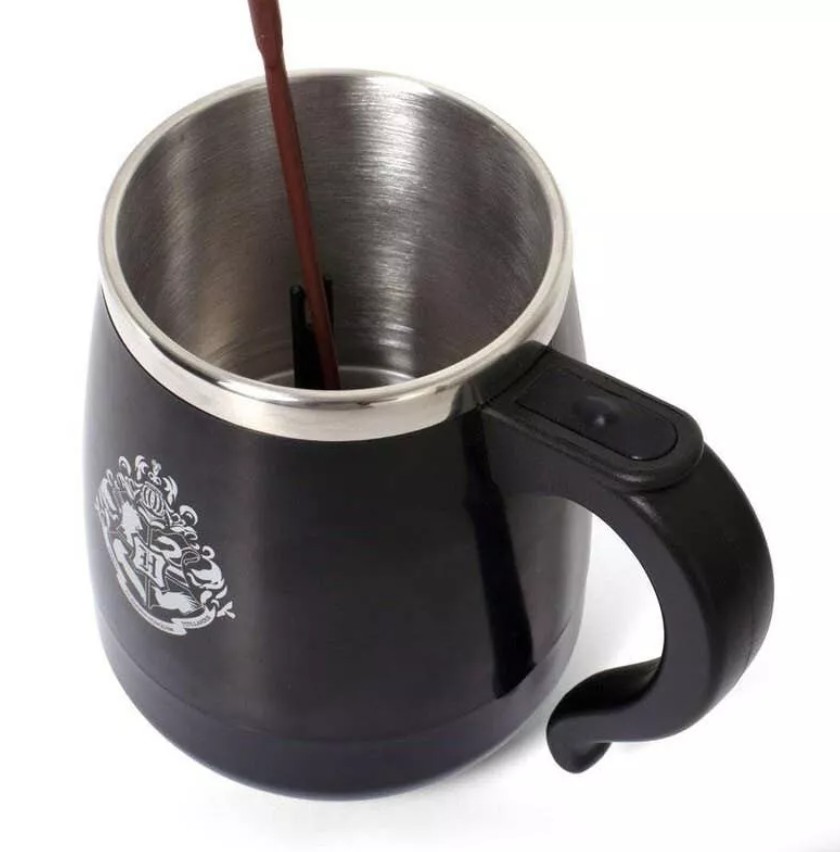 Mug auto-mélangeur avec baguette magique 450 ml 1