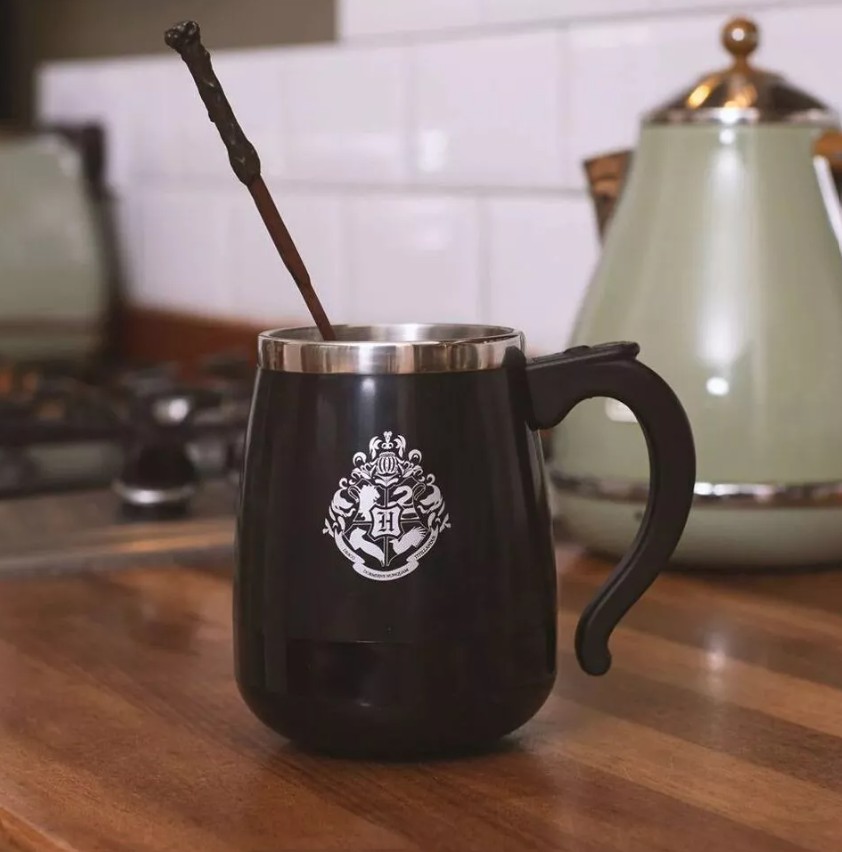 Mug auto-mélangeur avec baguette magique 450 ml 2