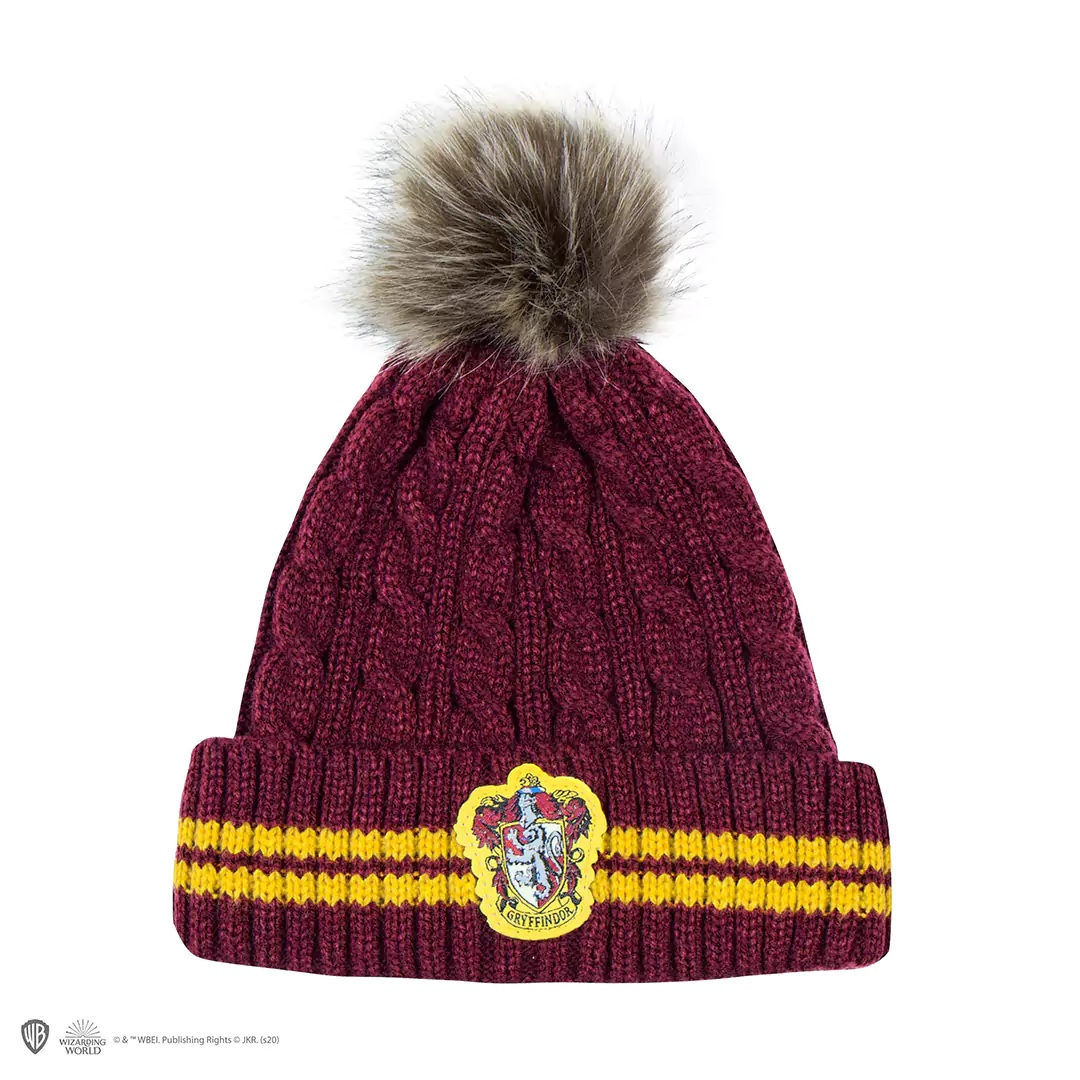 onnet à Pompon - Gryffondor pourpre et or - Harry Potter  CR1331 1