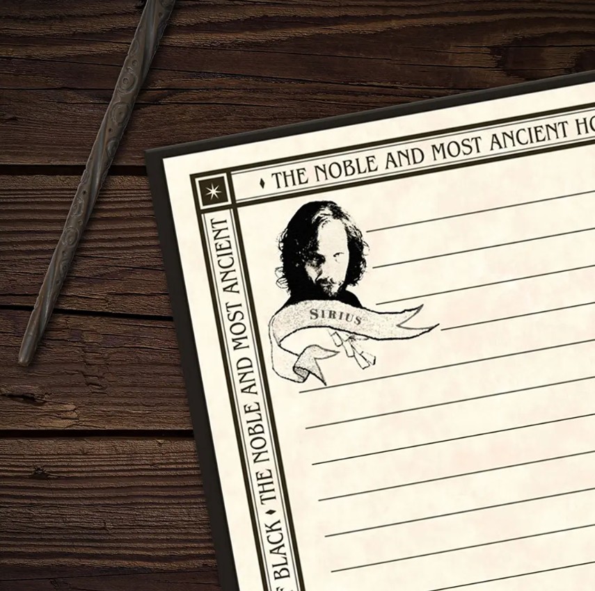 Carnet rigide Famille Black - Harry Potter 3