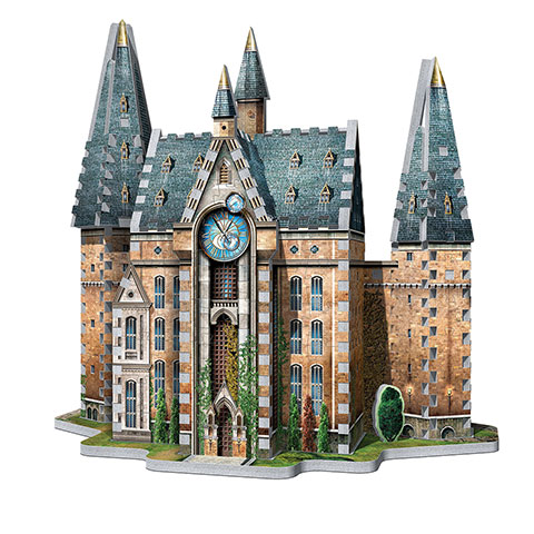 Poudlard - Tour de lhorloge - puzzle 3D Wrebbit W3D1013 (1)
