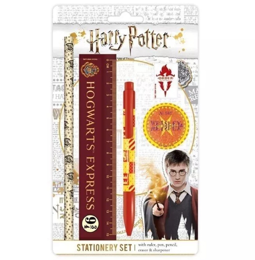 Set de papeterie Gryffondor