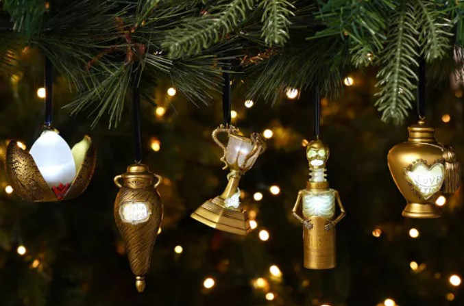 Décoration de sapin ALUMNI oeuf dor WB657 4