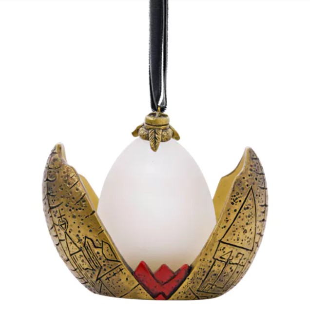 Décoration de sapin ALUMNI oeuf dor WB657 2