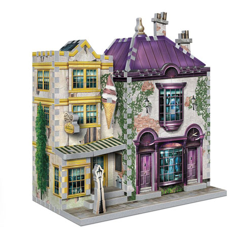Boutiques Madame Guipure et Florean Fortescue - puzzle 3D Wrebbit - Harry Potter W3D0510 (1)