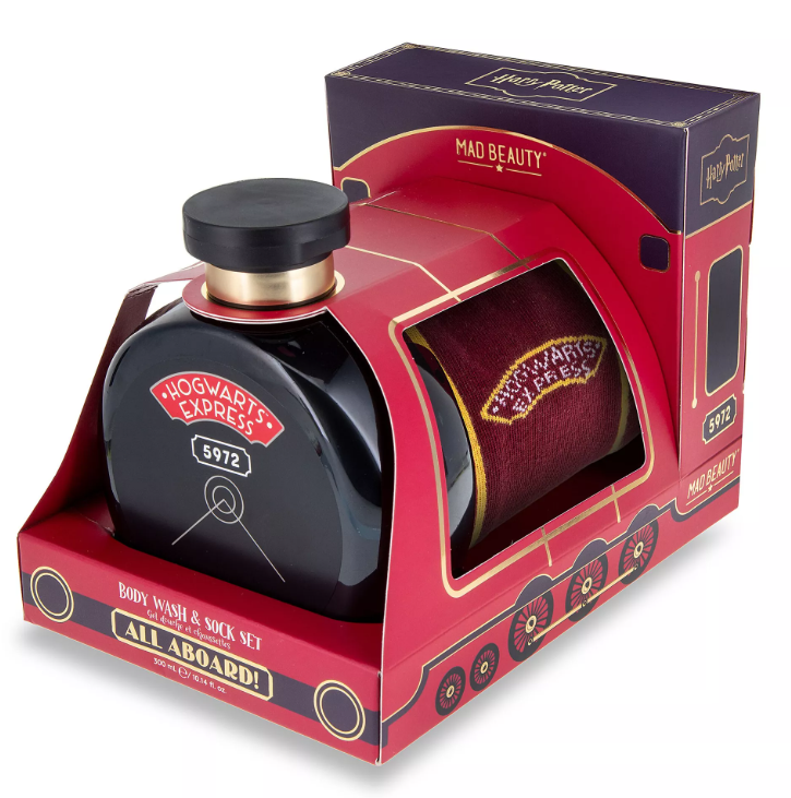 hogwarts express body wash &amp; sock set WHP-19334-6 5