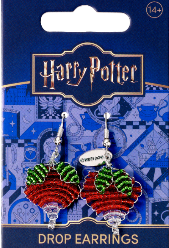 Boucle doreille radis luna lovegood 2