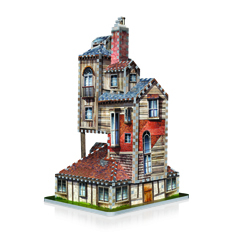 Le Terrier - La Maison des Weasley - puzzle 3D Wrebbit W3D1011 (2)