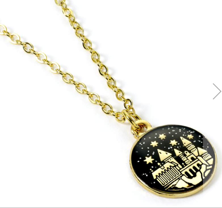 Collier doré Poudlard 1