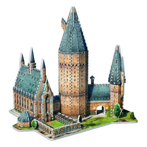 Poudlard - Grande salle - puzzle 3D Wrebbit W3D2014 (1)