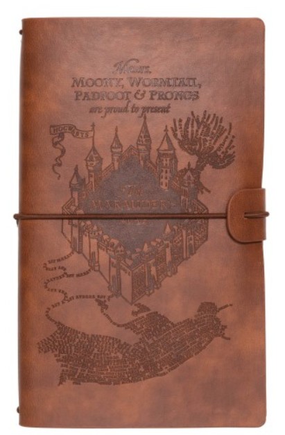 CTBV001 Carnet de notes carte du maraudeur