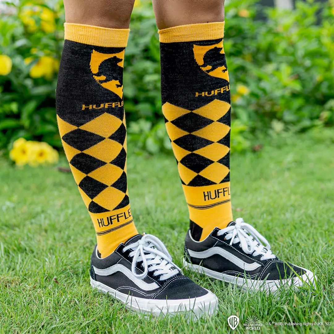 Lot de 3 paires de chaussettes hautes Poufsouffle - Harry Potter  CR1644 4