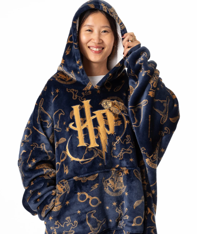 sweat a capuche bleu nuit 1