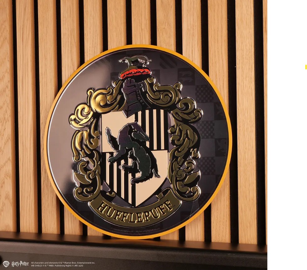 Plaque ronde en aluminium Poufsouffle MAP6104 2