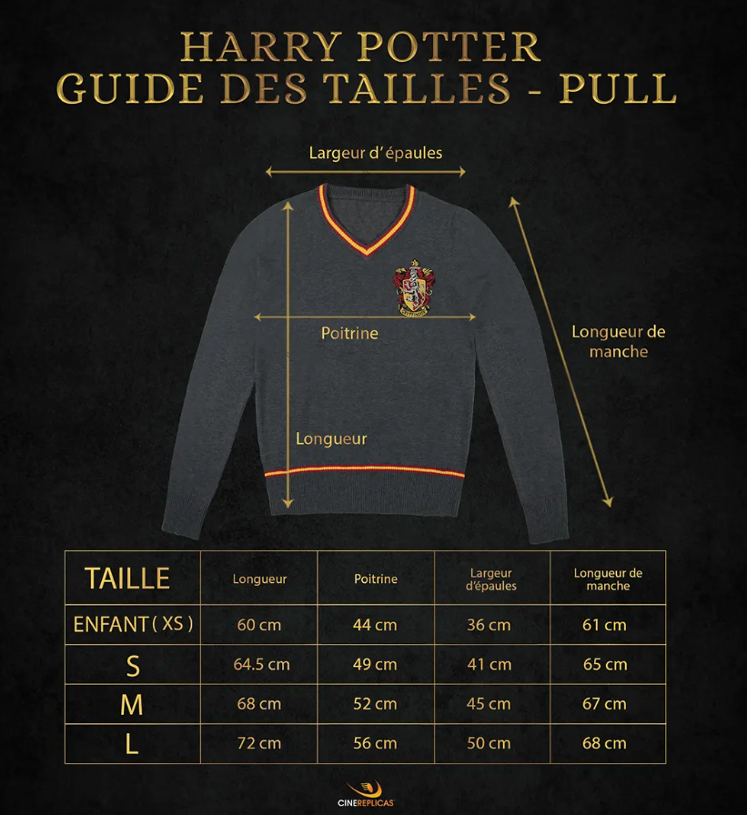 Pull Gryffondor CR1511 5