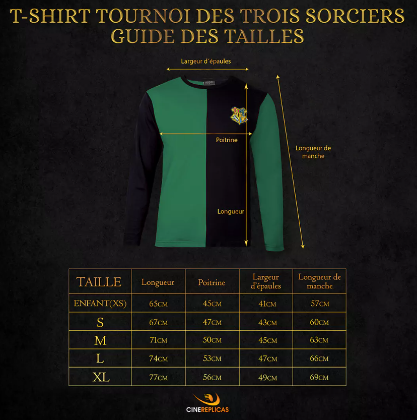 tee shirt tournois des 3 sorciers malfoy 5