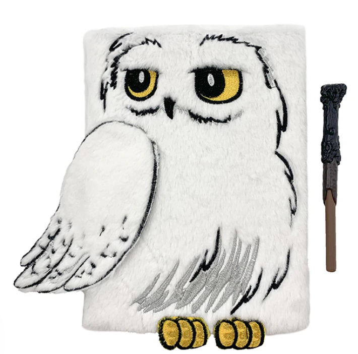 carnet en peluche Hedwige 2