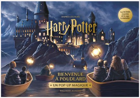 Livre pop up bienvenue a poudlard 1