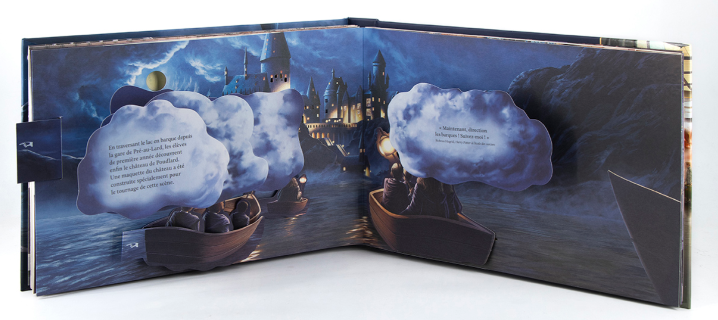 Livre pop up bienvenue a poudlard 4