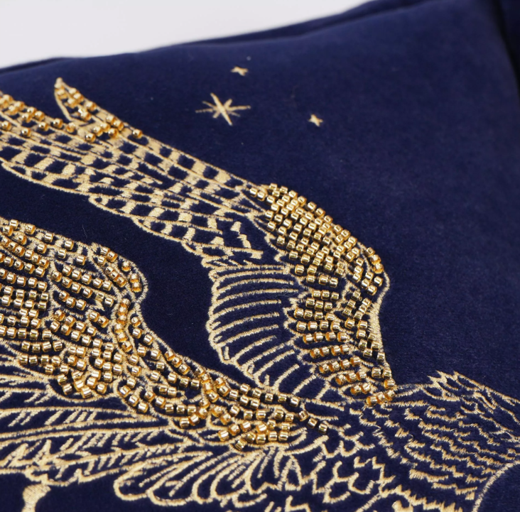 coussin velour buck 3