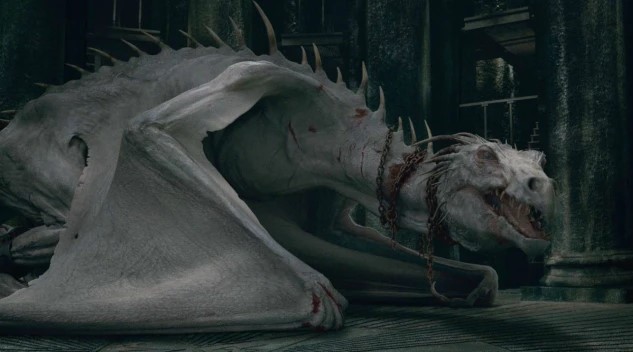 Créatures magiques - Dragon de Gringotts - Figurines Harry Potter  NN7670