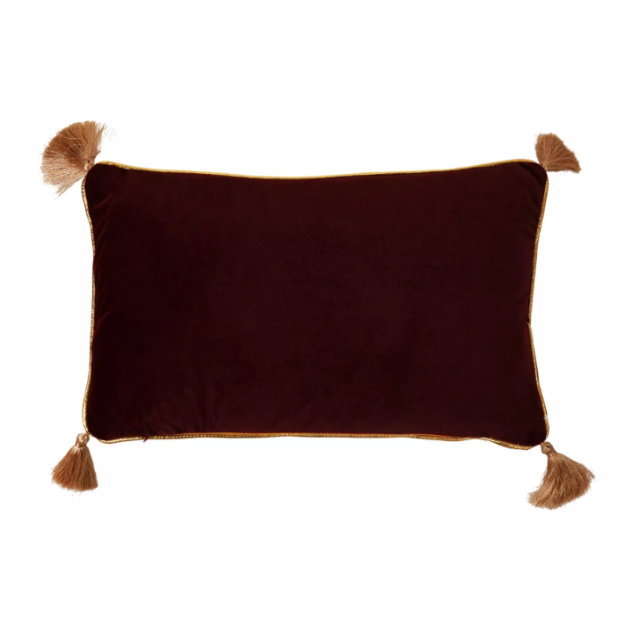 coussin en velours cours sortilege 4